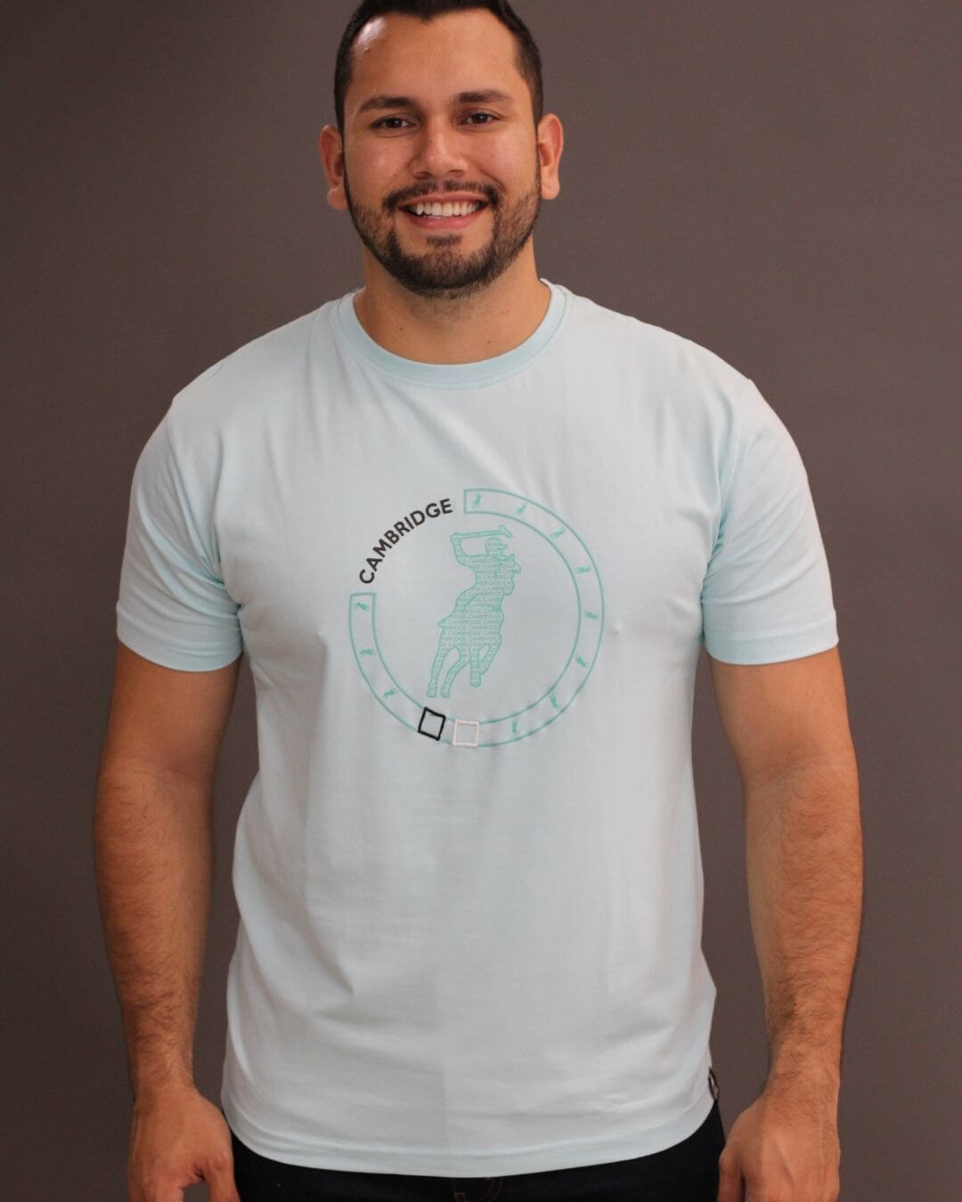 CAMISETA CAMBRIDGE POLO CELESTE