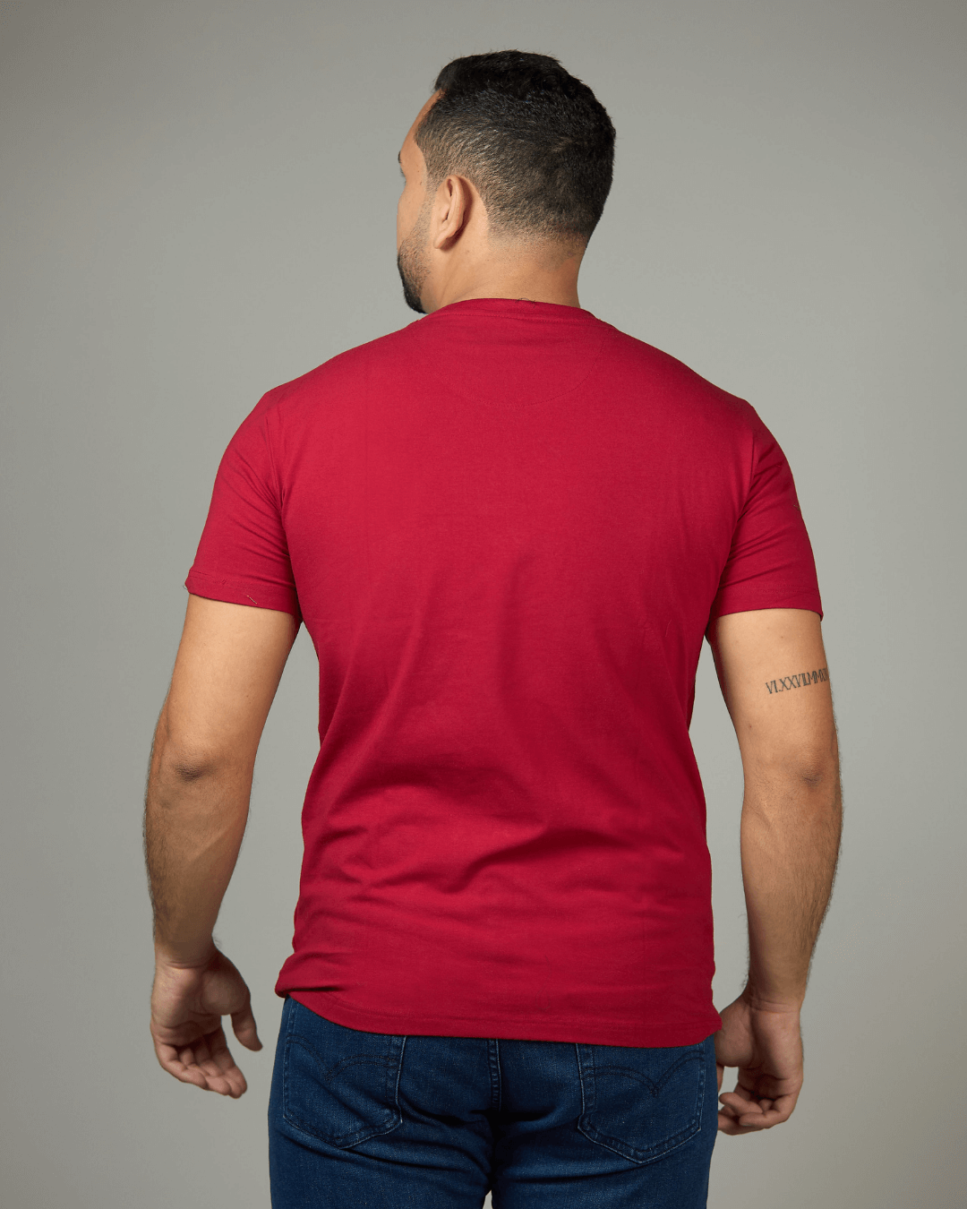CAMISETA CAMBRIDGE POLO ROJO OSCURO