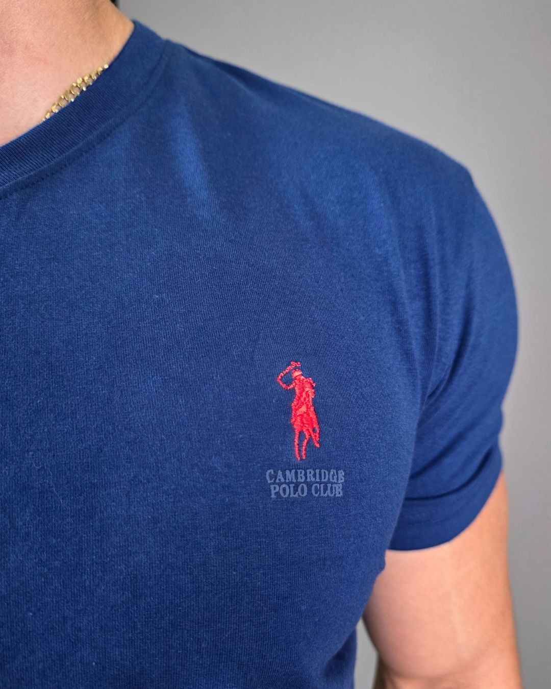 CAMISETA CAMBRIDGE POLO AZUL OSCURO PARA CABALLERO