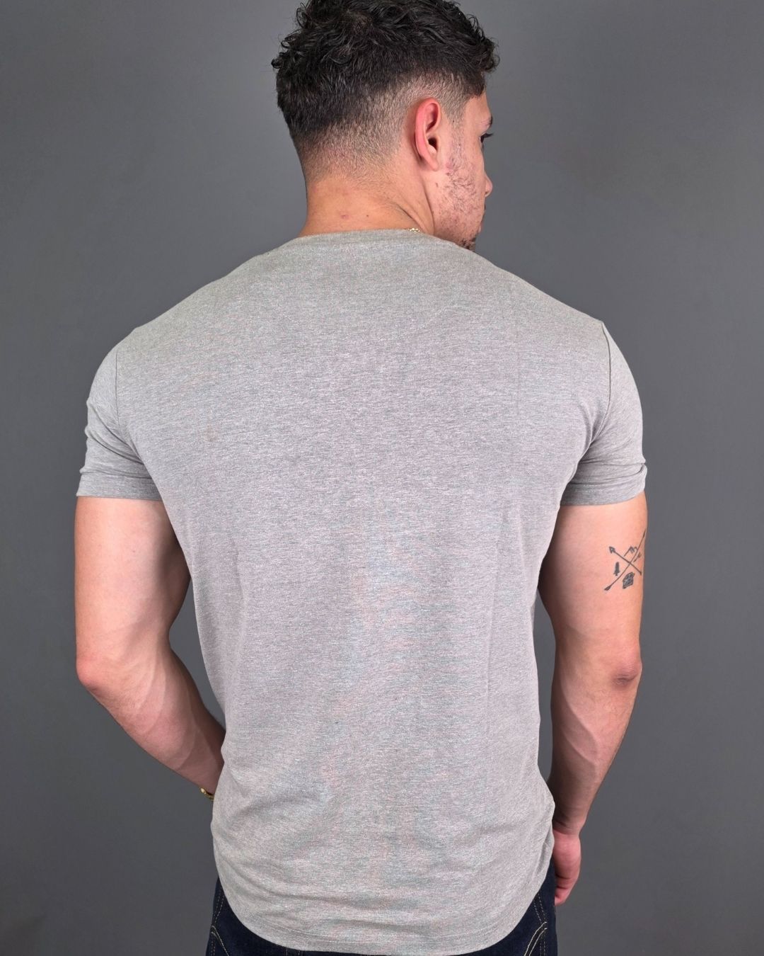 CAMISETA CAMBRIDGE POLO GRIS PARA CABALLERO
