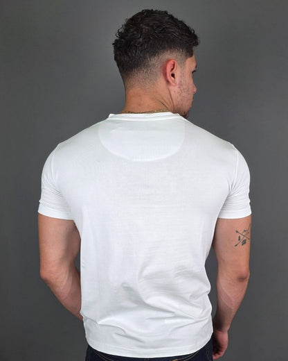 CAMISETA CAMBRIDGE POLO BLANCA PARA CABALLERO