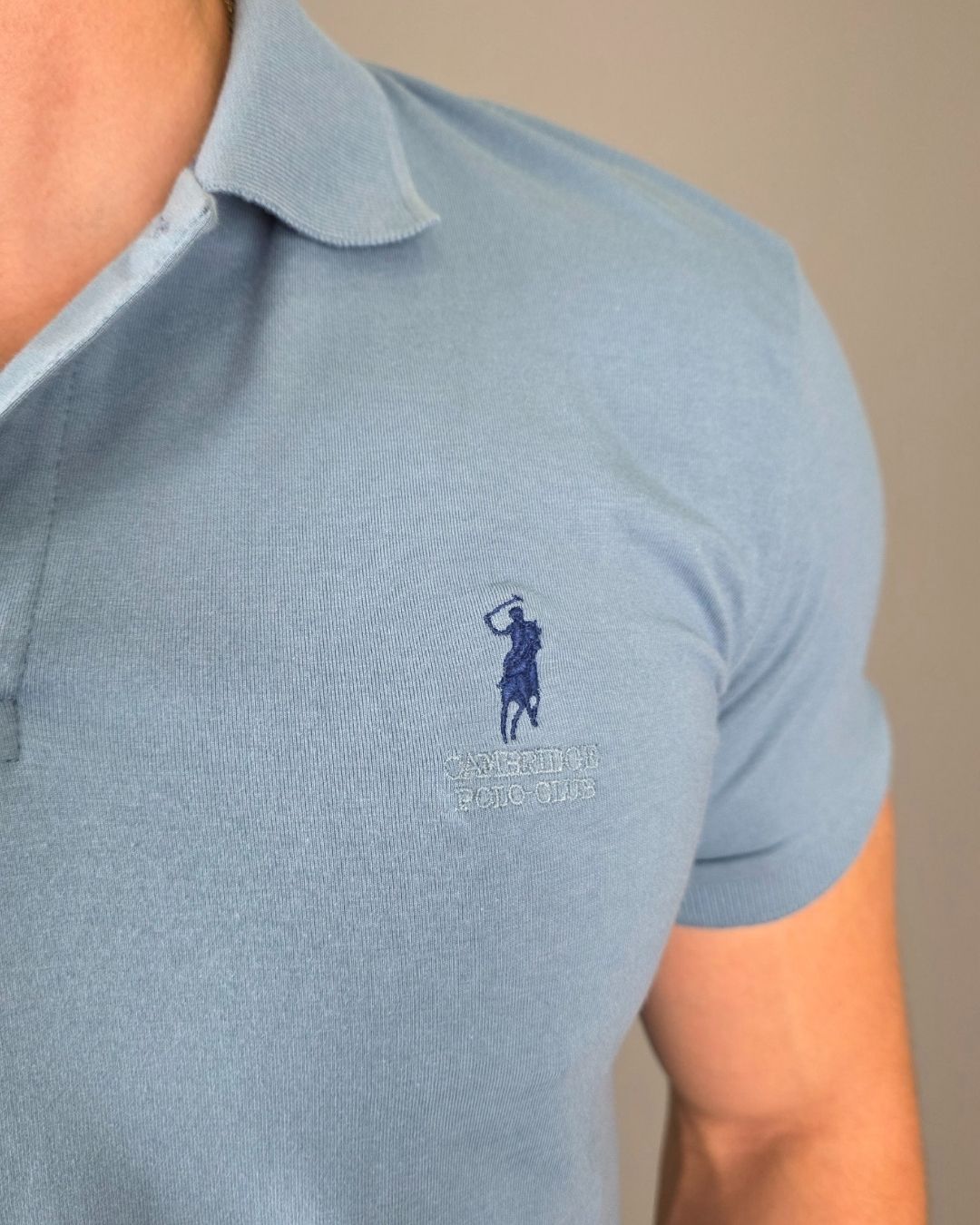 POLO CAMBRIDGE POLO PARA CABALLERO AZUL CLARO