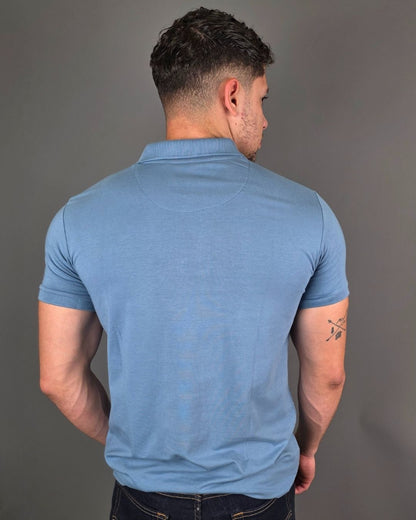 POLO CAMBRIDGE POLO PARA CABALLERO AZUL CLARO