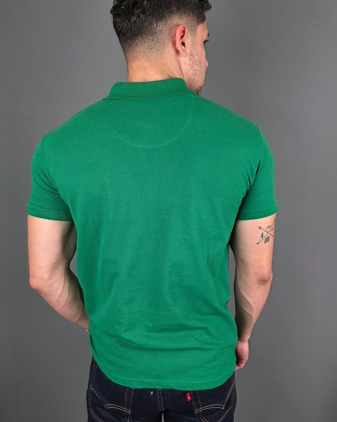 POLO CAMBRIDGE POLO VERDE PARA CABALLERO