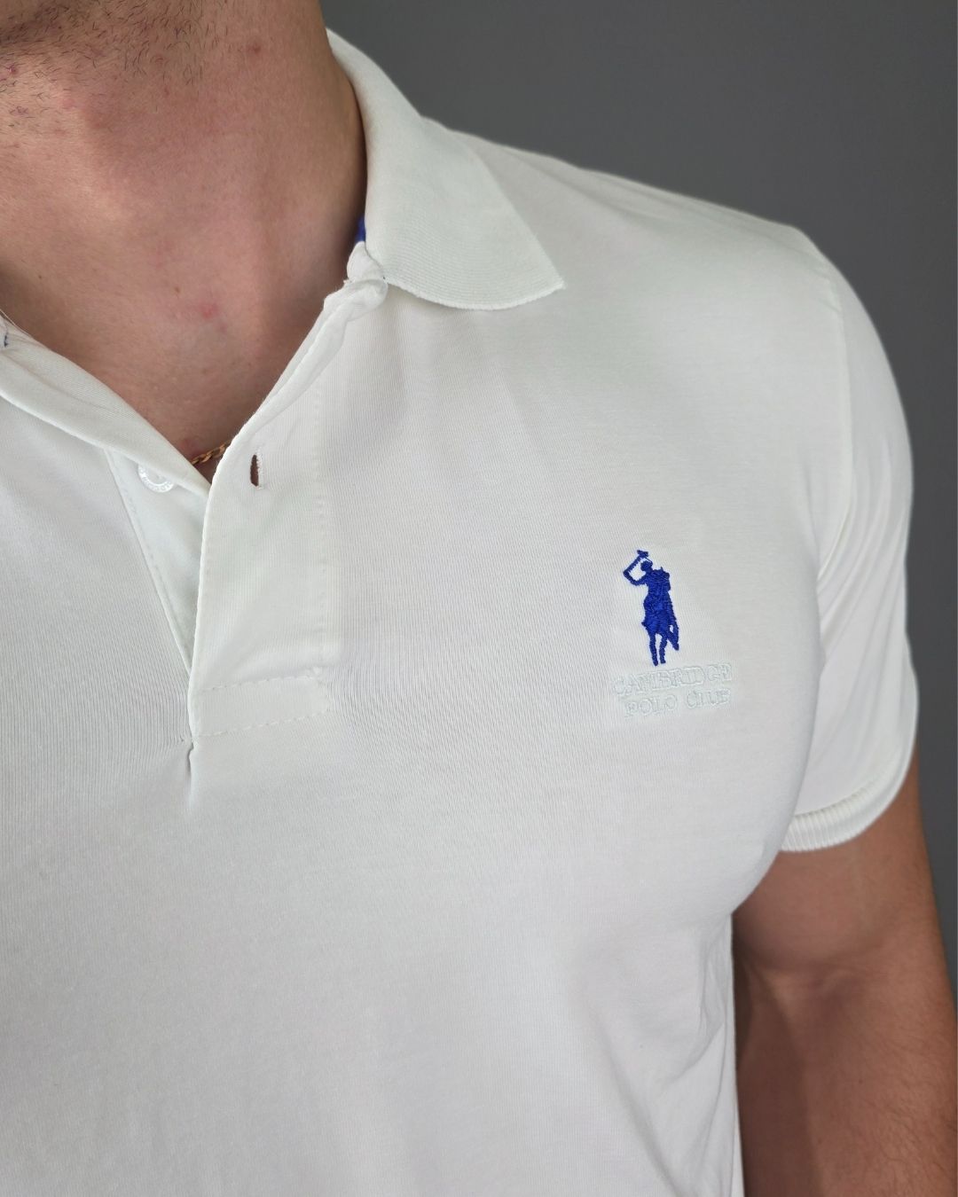 POLO CAMBRIDGE POLO BLANCA PARA CABALLERO