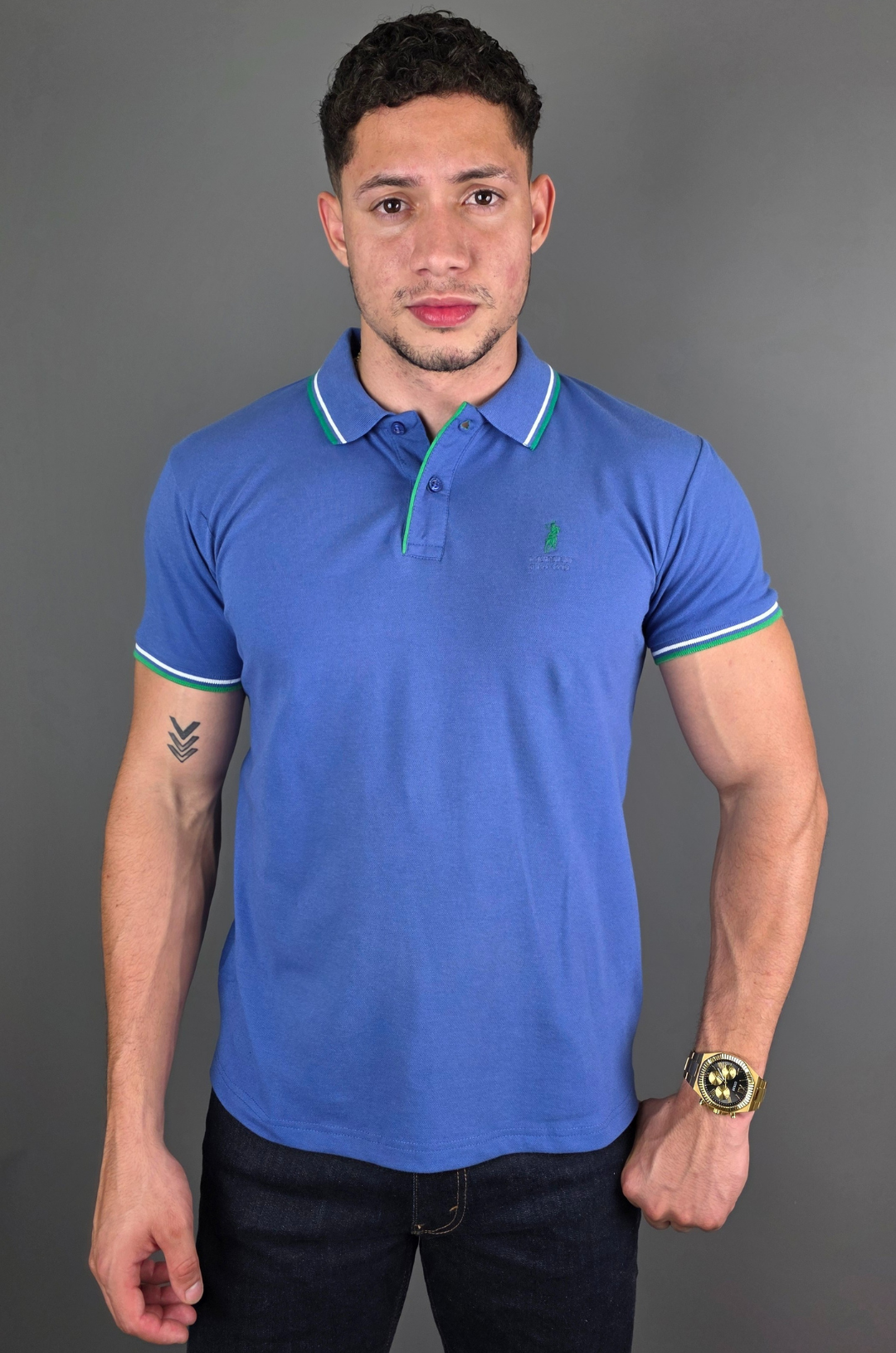 POLO CAMBRIDGE POLO AZUL PARA CABALLERO