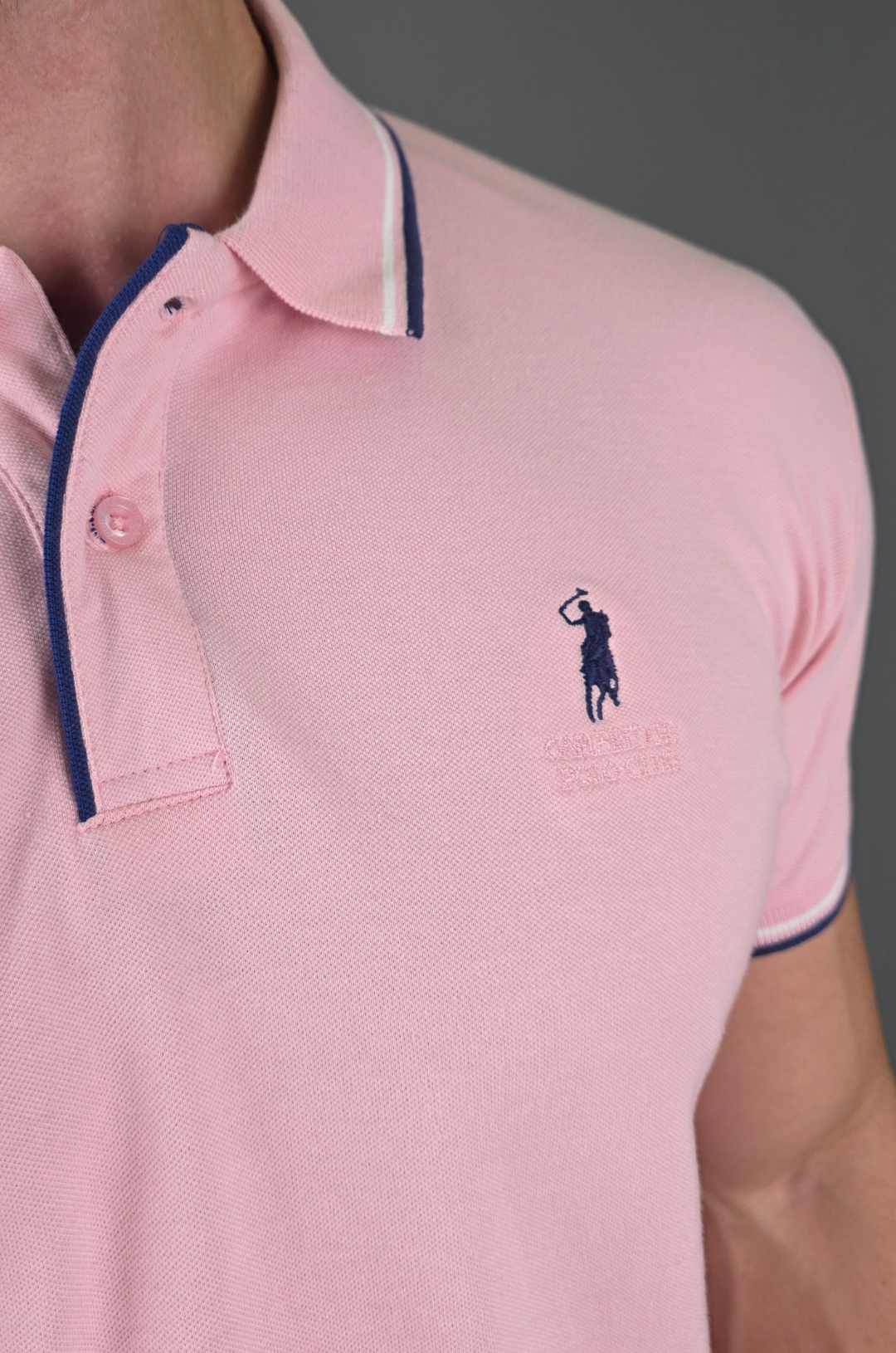 POLO CAMBRIDGE POLO ROSA PARA CABALLERO