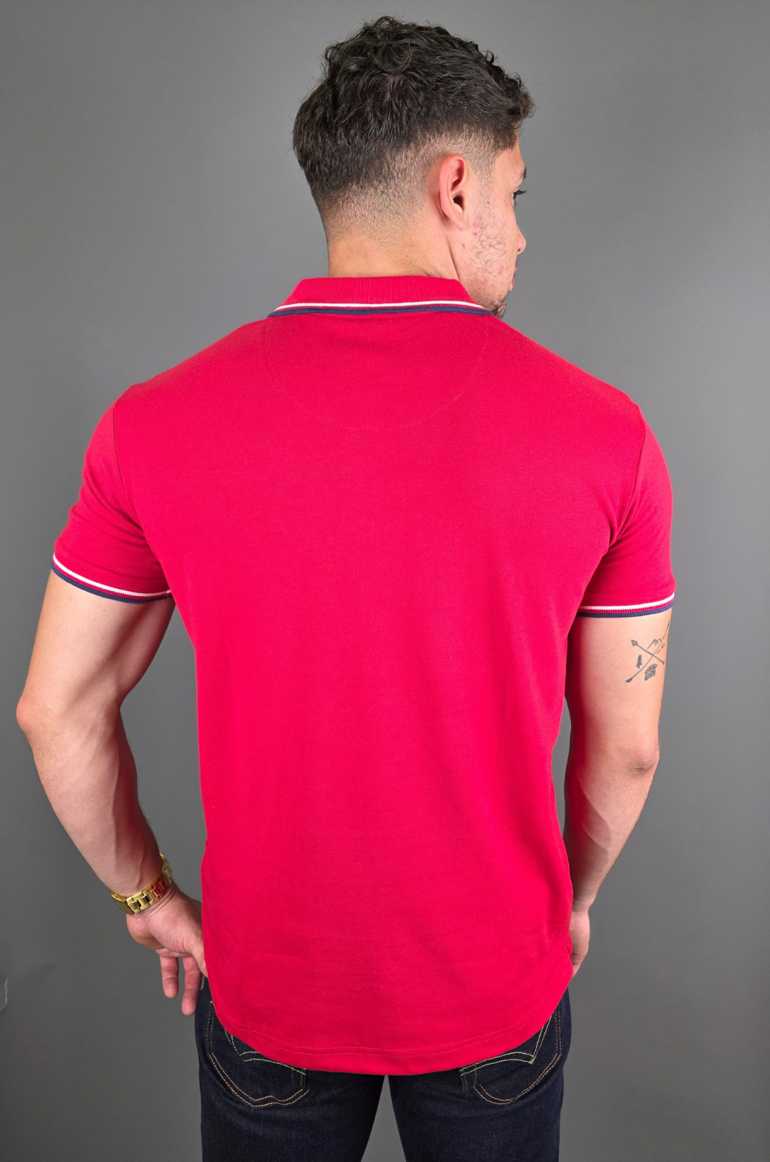 POLO CAMBRIDGE POLO ROJO PARA CABALLERO
