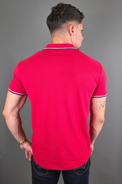 POLO CAMBRIDGE POLO ROJO PARA CABALLERO