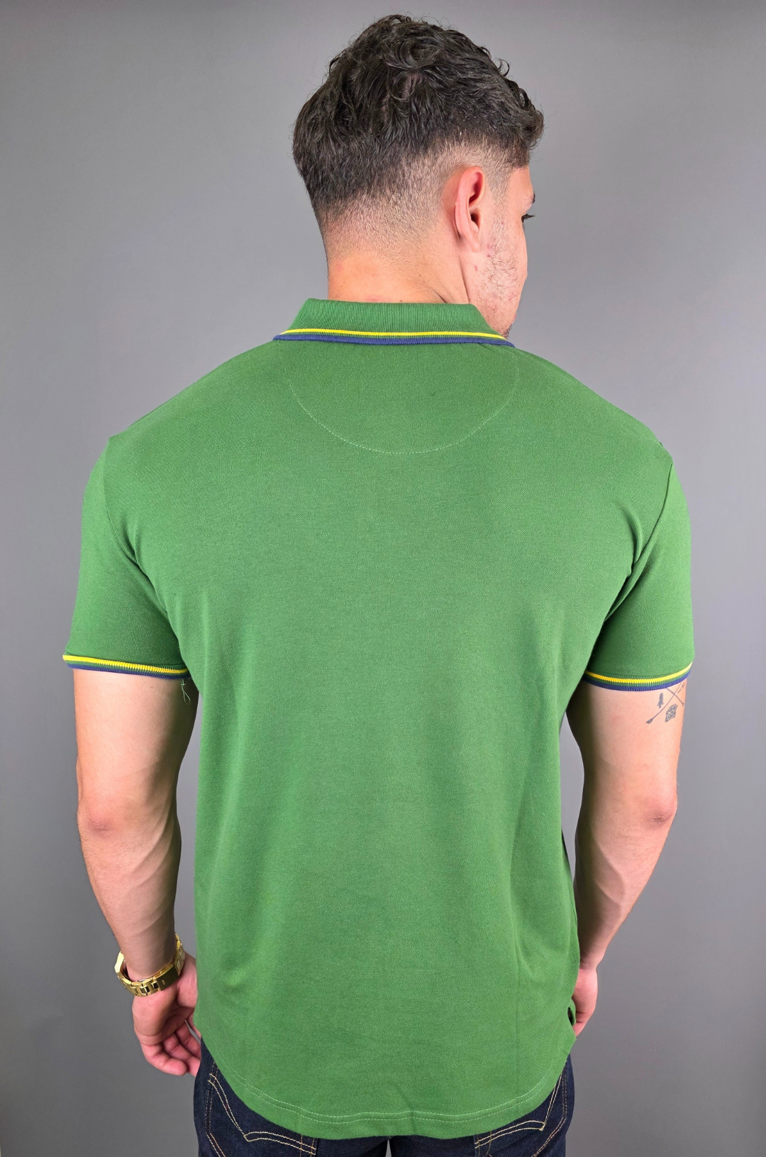 POLO CAMBRIDGE POLO VERDE PARA CABALLERO