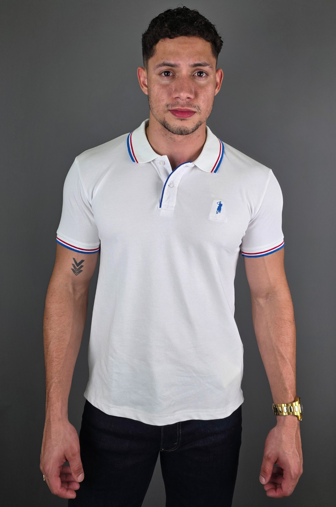 POLO CAMBRIDGE POLO BLANCO PARA CABALLERO