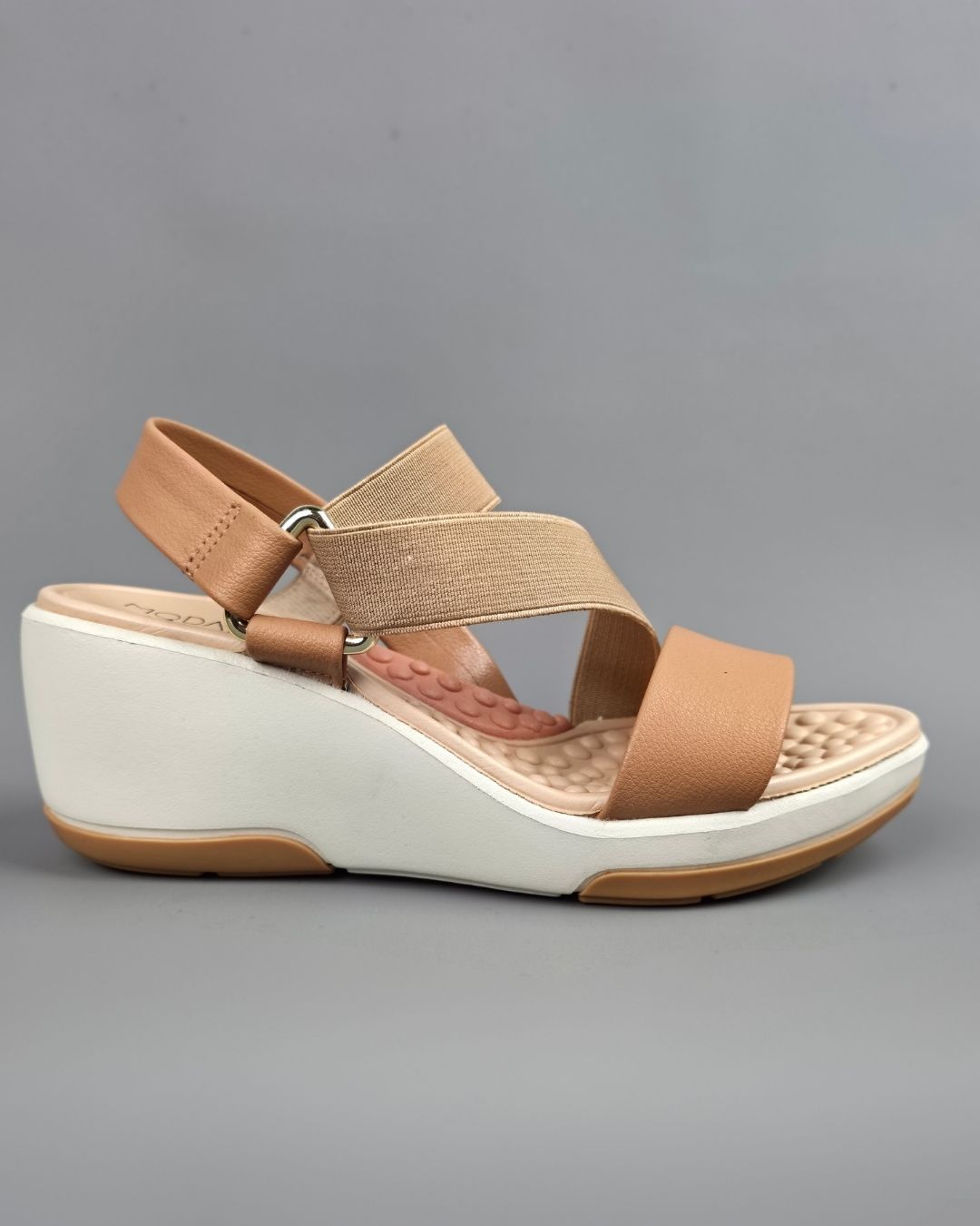 SANDALIA MODARE CAMEL PARA DAMA