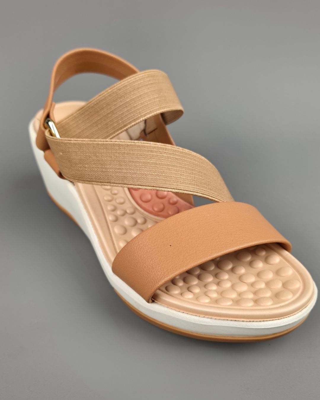SANDALIA MODARE CAMEL PARA DAMA
