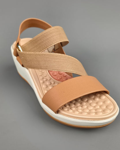 SANDALIA MODARE CAMEL PARA DAMA