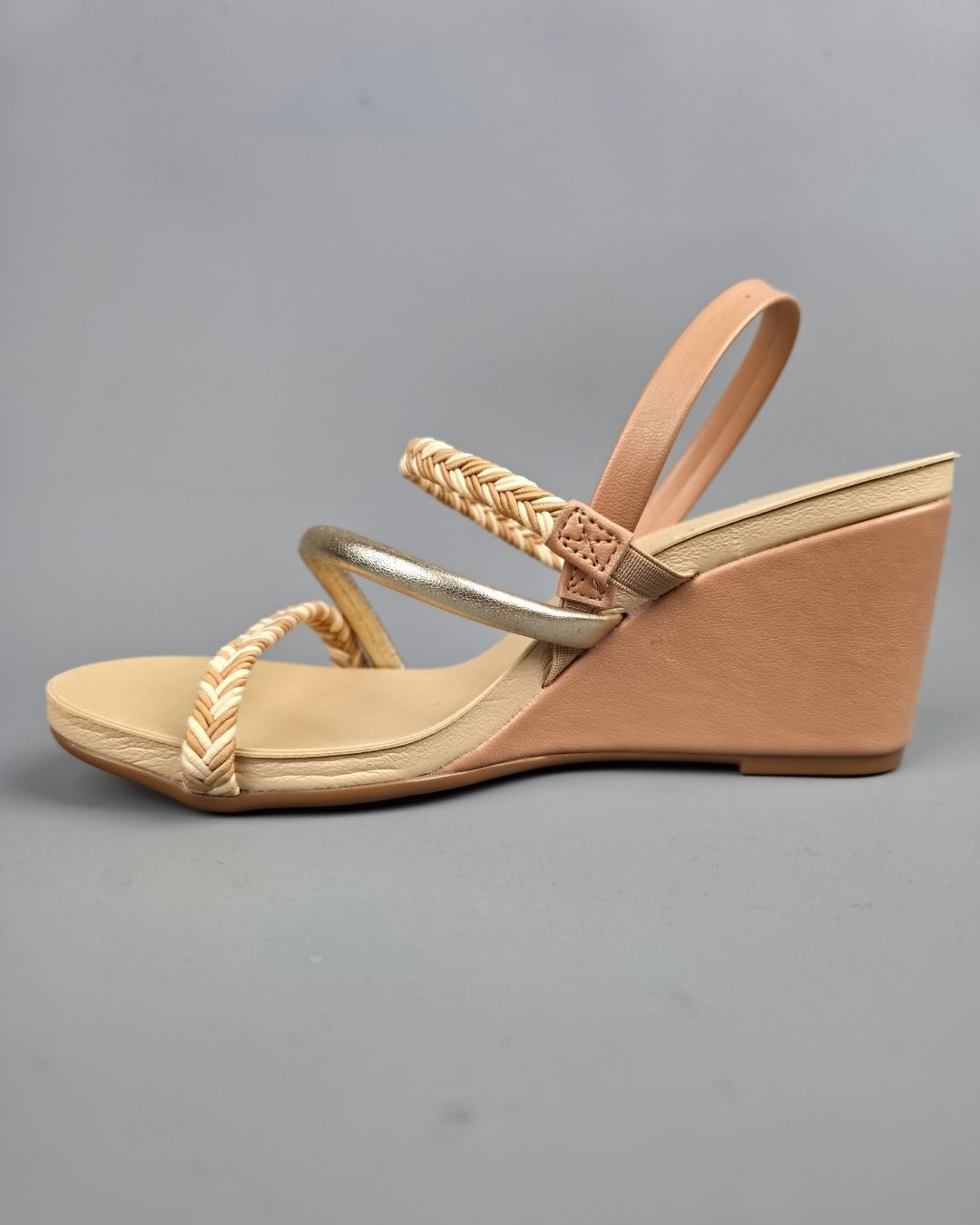 SANDALIA BEIRA RIO CAMEL PARA DAMA