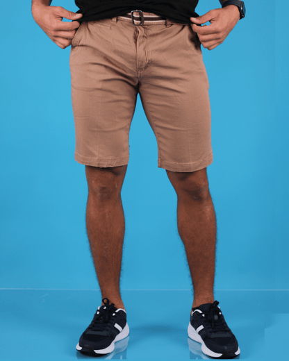 SHORT CAMBRIDGE POLO BEIGE PARA HOMBRE