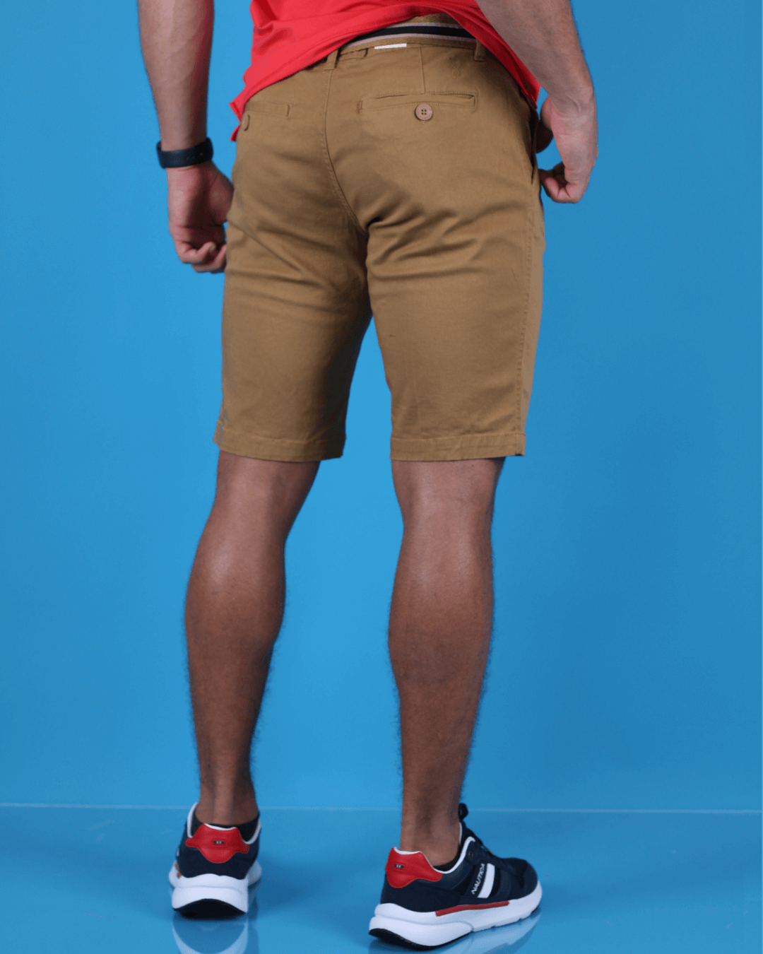SHORT CAMBRIDGE POLO BEIGE PARA CABALLERO
