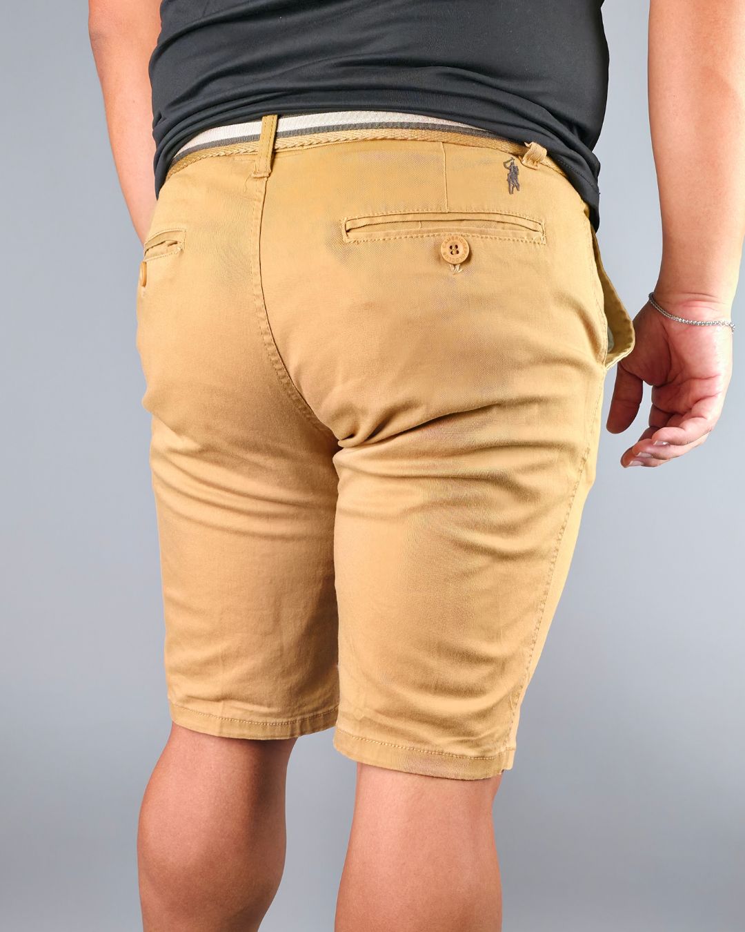 SHORT CAMBRIDGE POLO KAKI PARA CABALLERO