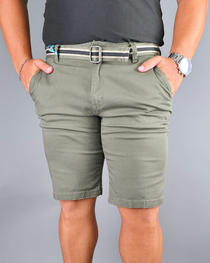 SHORT CAMBRIDGE POLO VERDE MUSGO PARA CABALLERO