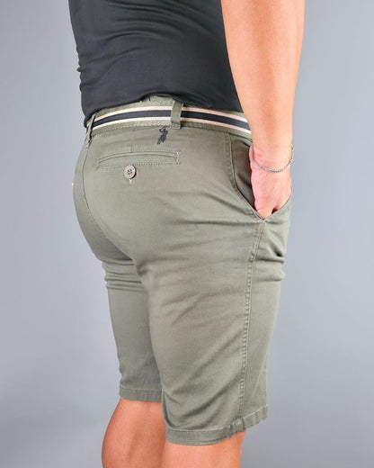 SHORT CAMBRIDGE POLO VERDE MUSGO PARA CABALLERO