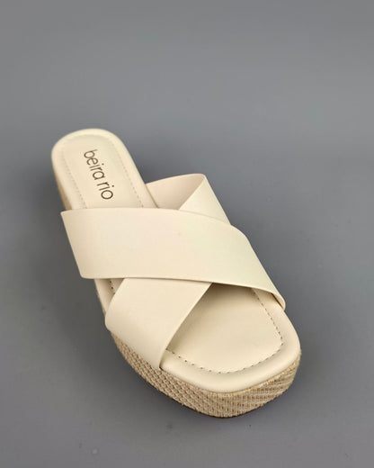 SANDALIA BEIRA RIO BEIGE PARA DAMA