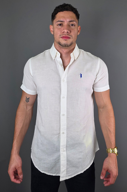 CAMISA CAMBRIDGE POLO BLANCA PARA CABALLERO