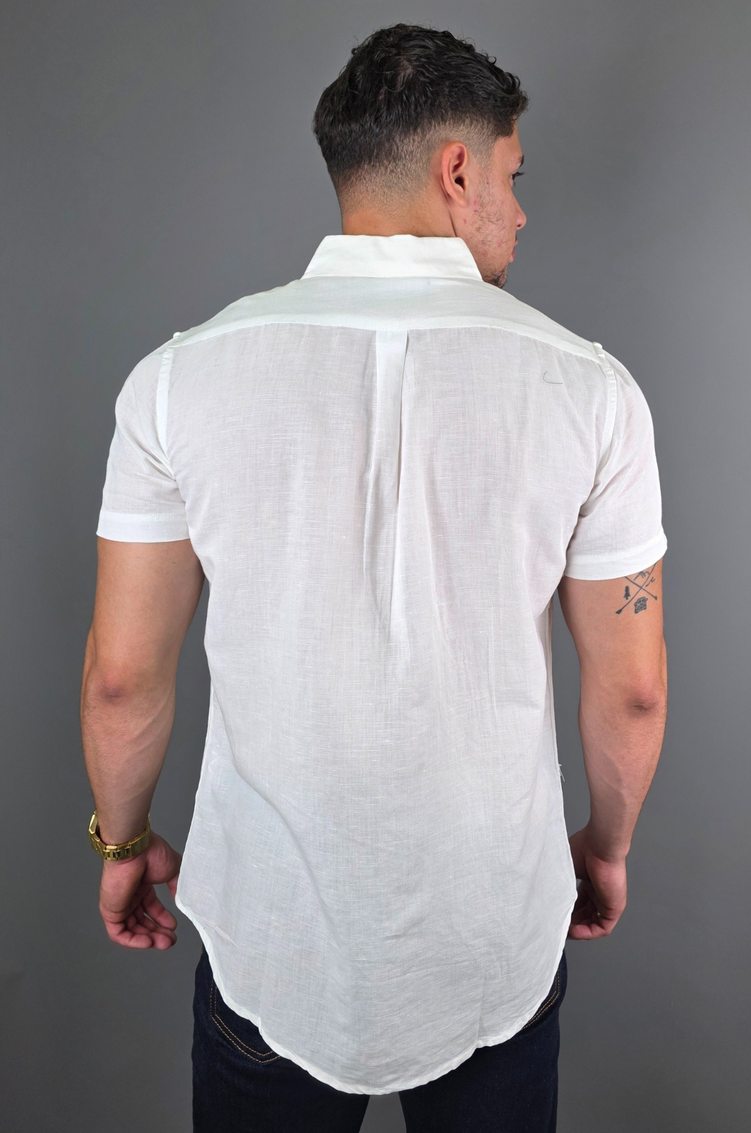 CAMISA CAMBRIDGE POLO BLANCA PARA CABALLERO