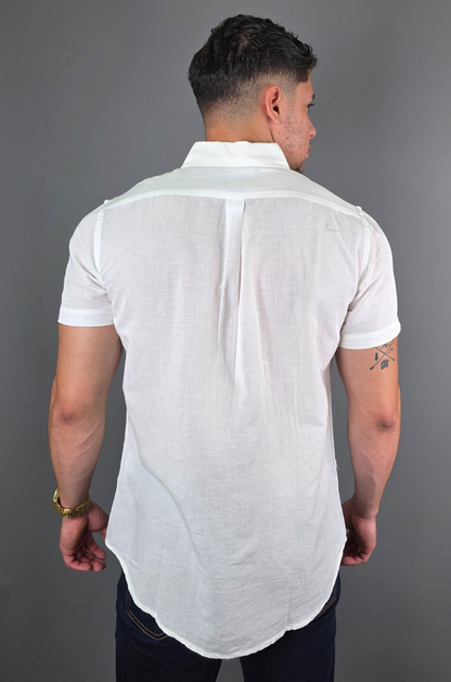 CAMISA CAMBRIDGE POLO BLANCA PARA CABALLERO