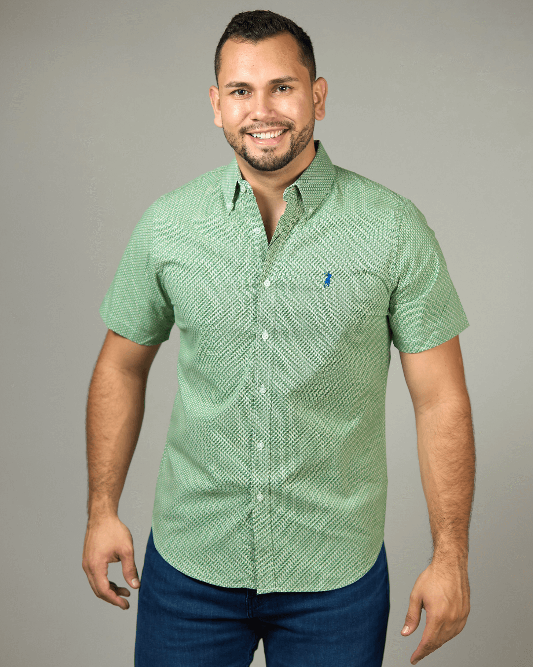 CAMISA CAMBRIDGE POLO VERDE