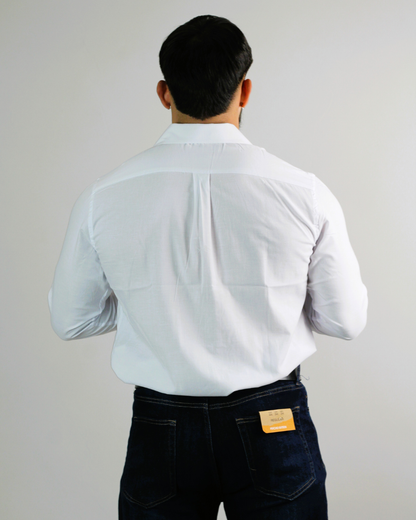 CAMISA CAMBRIDGE POLO  MANGA LARGA CABALLERO