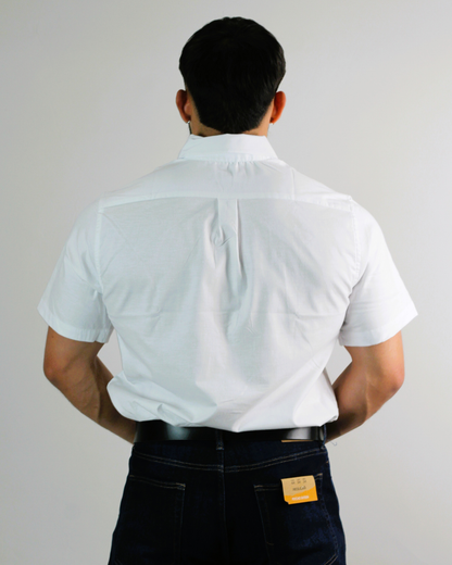 CAMISA CAMBRIDGE POLO MANGA CORTA CABALLERO