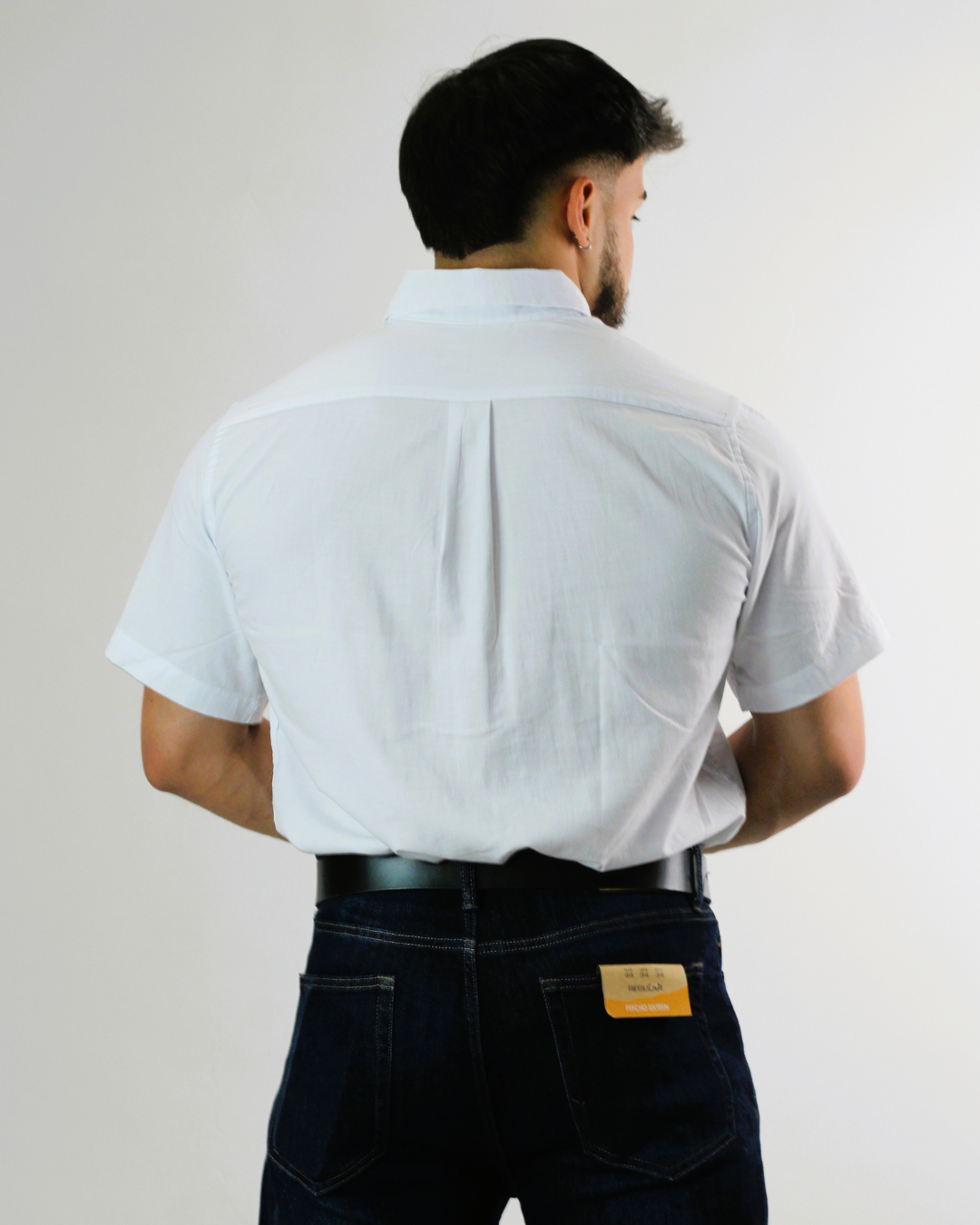 CAMISA CAMBRIDGE POLO MANGA CORTA CABALLERO