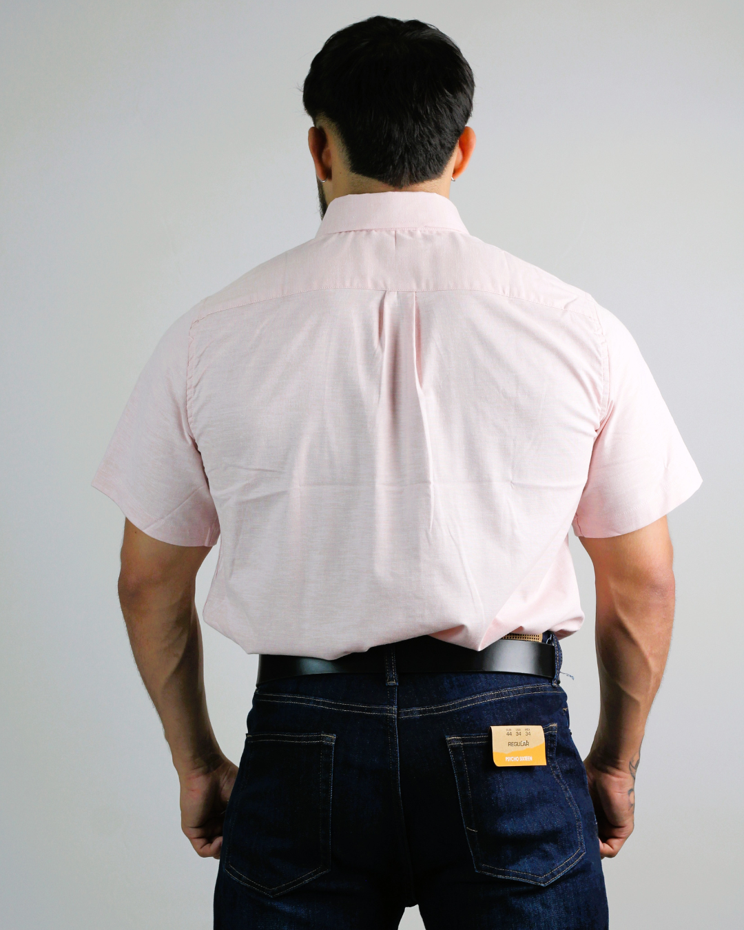 CAMISA CAMBRIDGE POLO MANGA CORTA CABALLERO