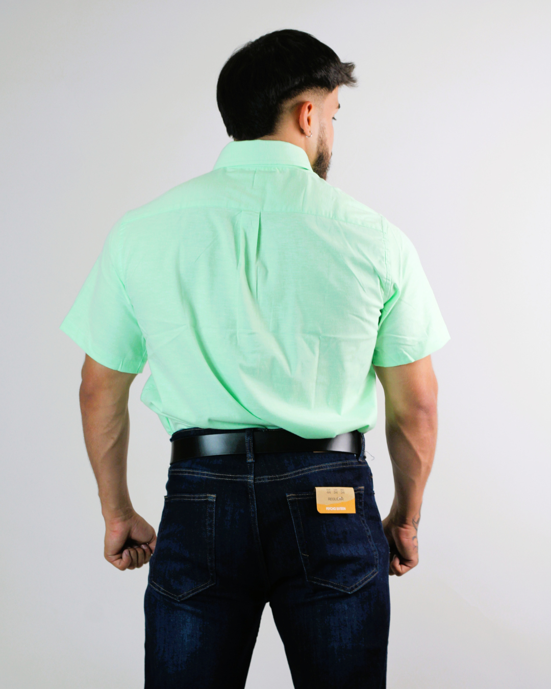 CAMISA CAMBRIDGE POLO MANGA CORTA CABALLERO