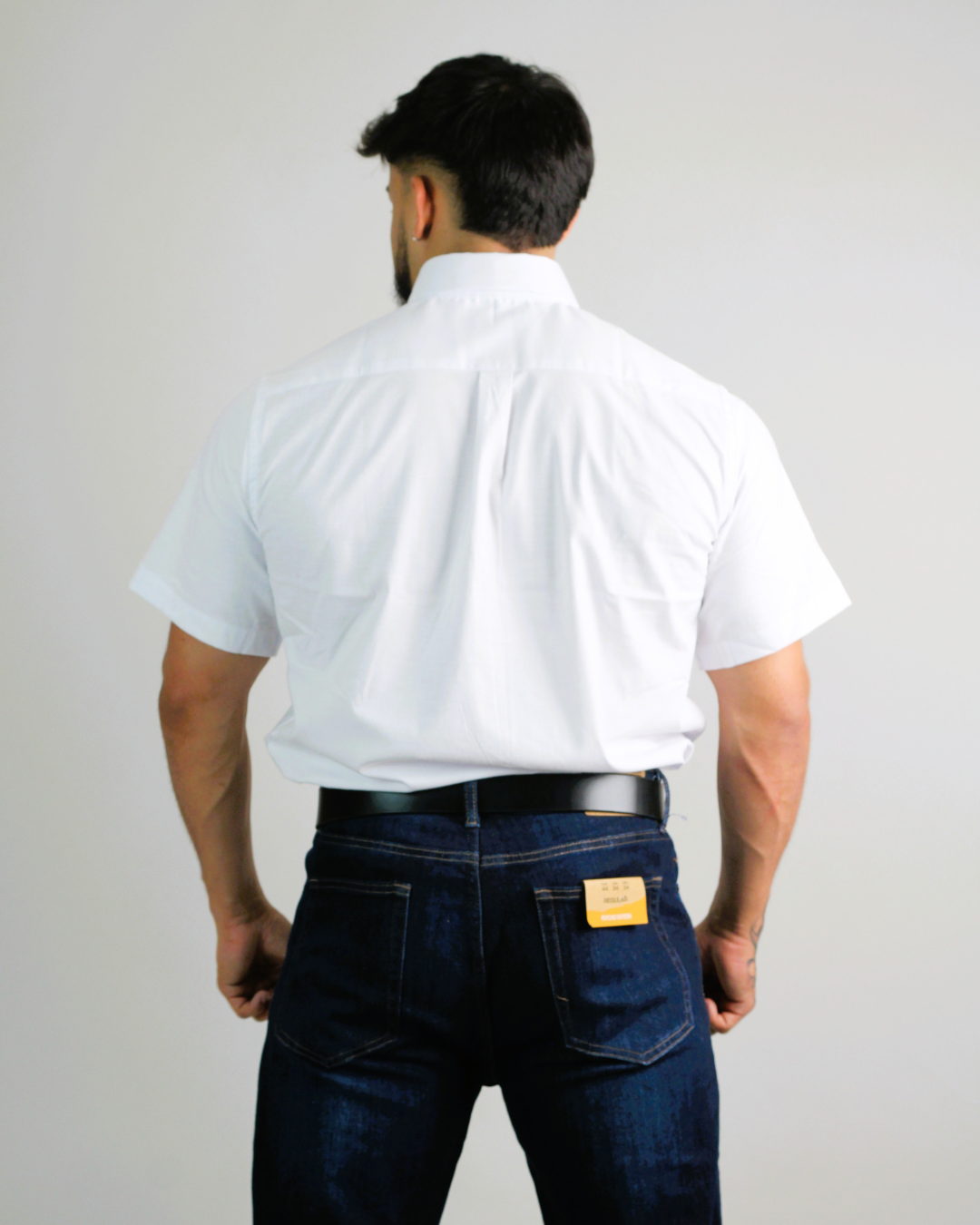 CAMISA CAMBRIDGE POLO MANGA CORTA CABALLERO