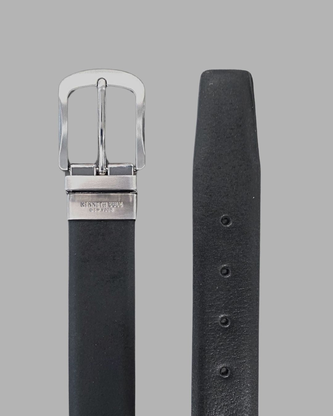 FAJA KENNETH COLE REVERSIBLE NEGRA PARA CABALLERO