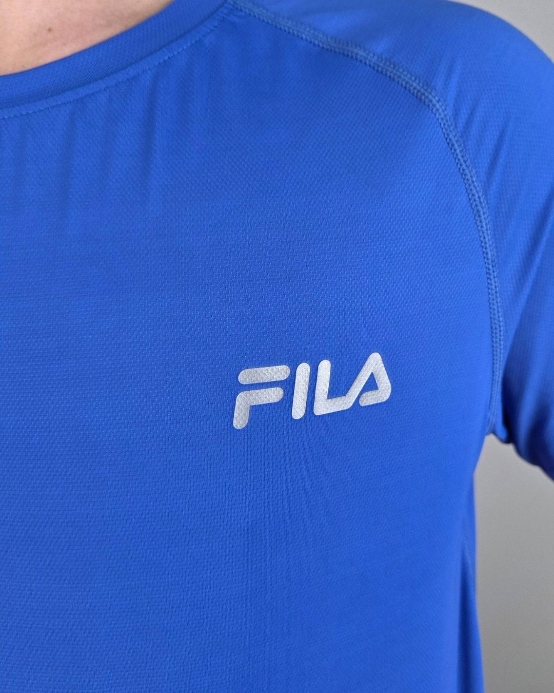 CAMISETA FILA AZUL PARA CABALLERO