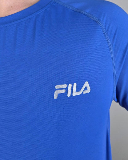 CAMISETA FILA AZUL PARA CABALLERO