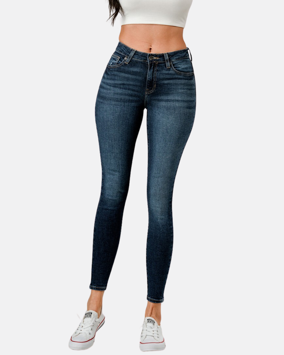 JEANS KENDALL + KYLIE AZUL OSCURO PARA DAMA