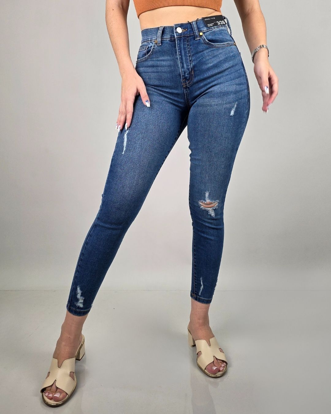 JEANS KENDALL + KYLIE AZUL PARA DAMA