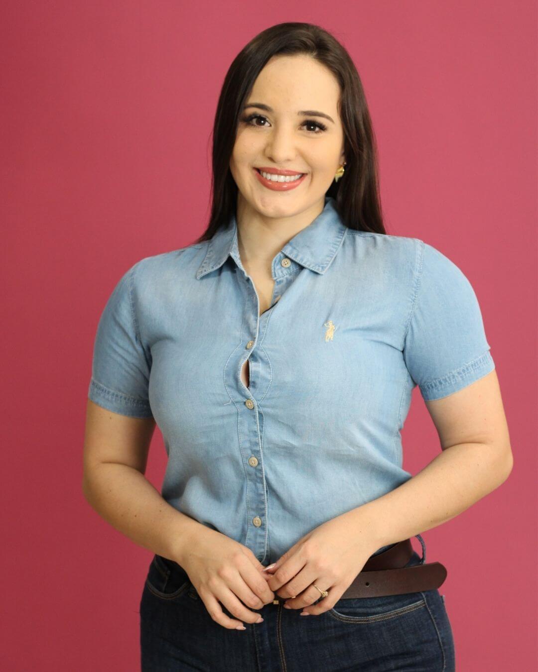 CAMISA CAMBRIDGE POLO MEZCLILLA PARA DAMA