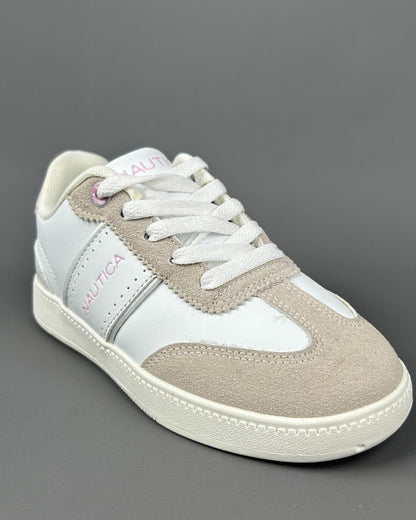 TENNIS NAUTICA BLANCA PARA NIÑA