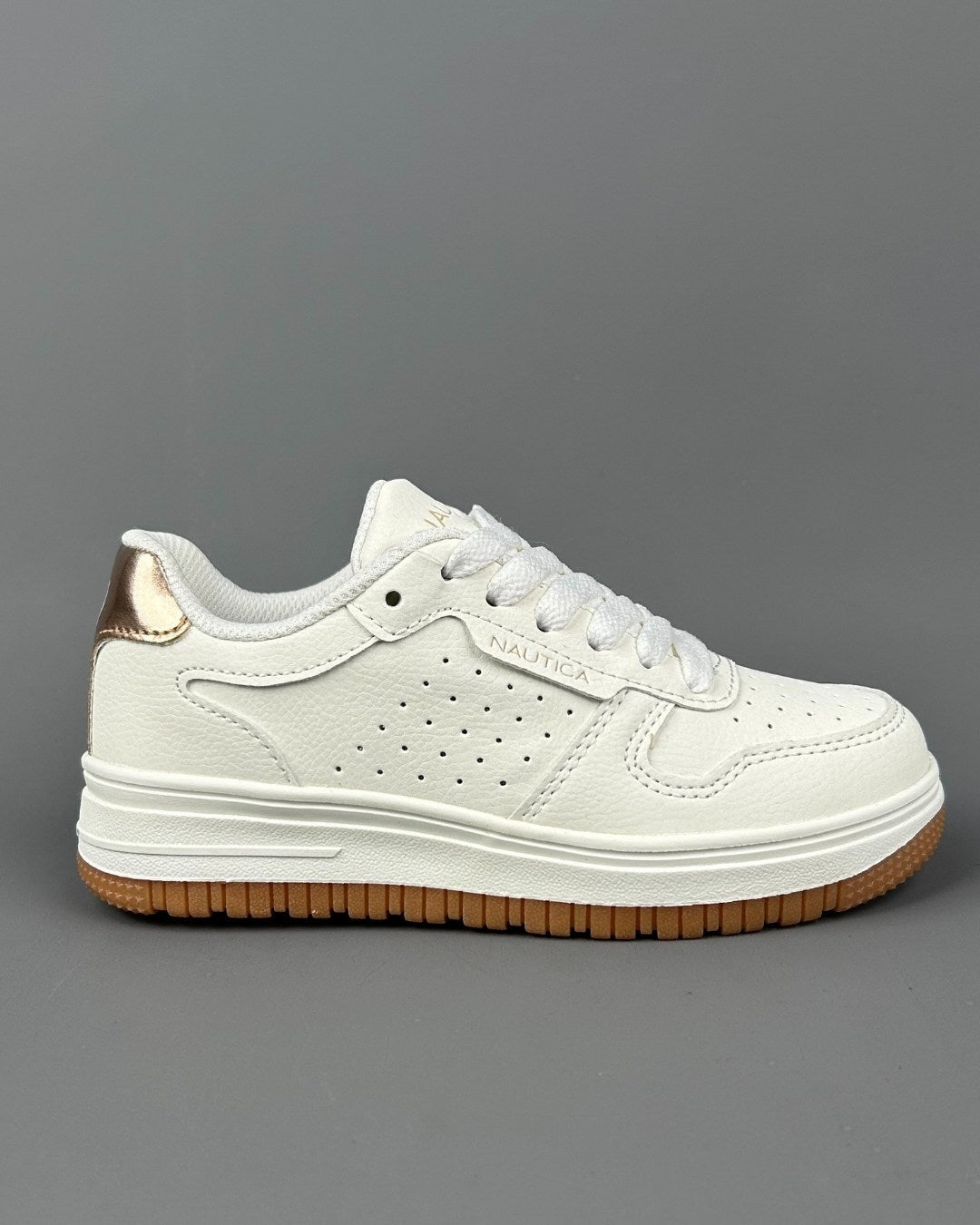 TENNIS NAUTICA BLANCA PARA NIÑA