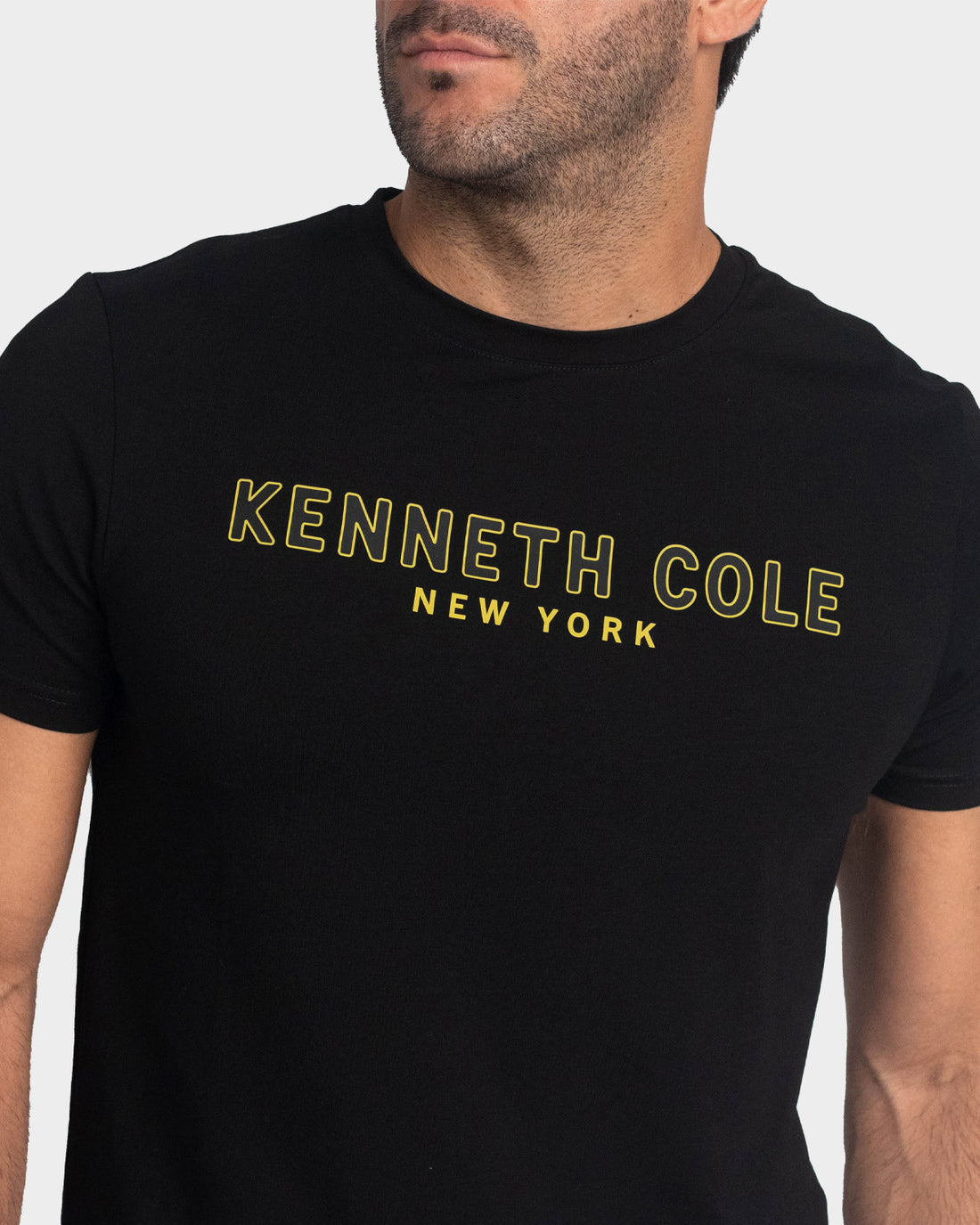 CAMISETA NEGRA KENNETH COLE DE CABALLERO
