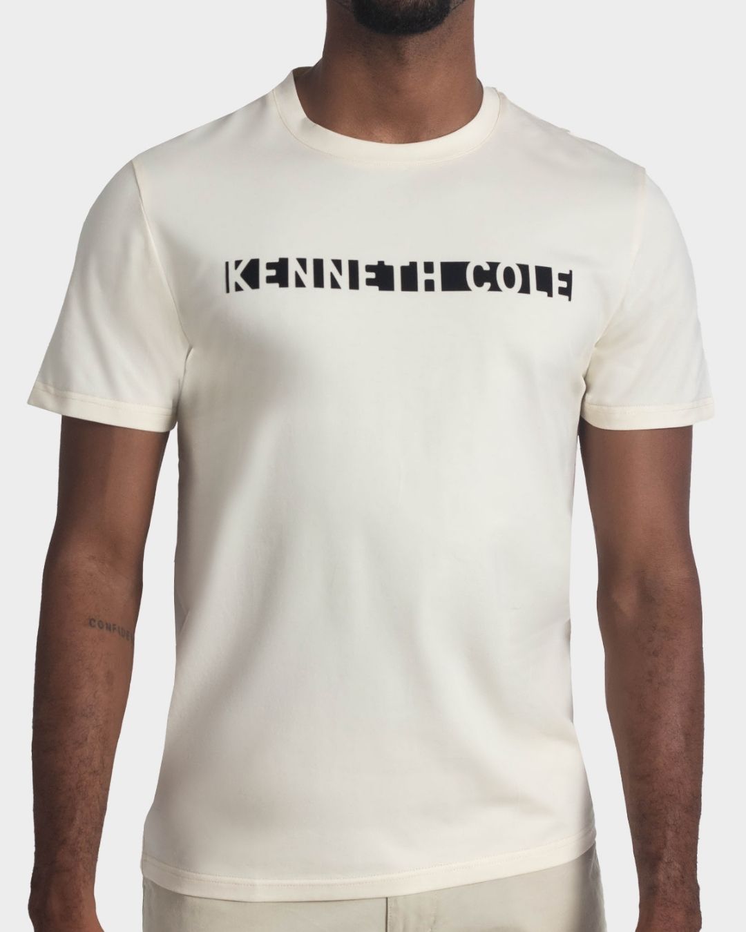 CAMISETA BEIGE KENNETH COLE DE CABALLERO