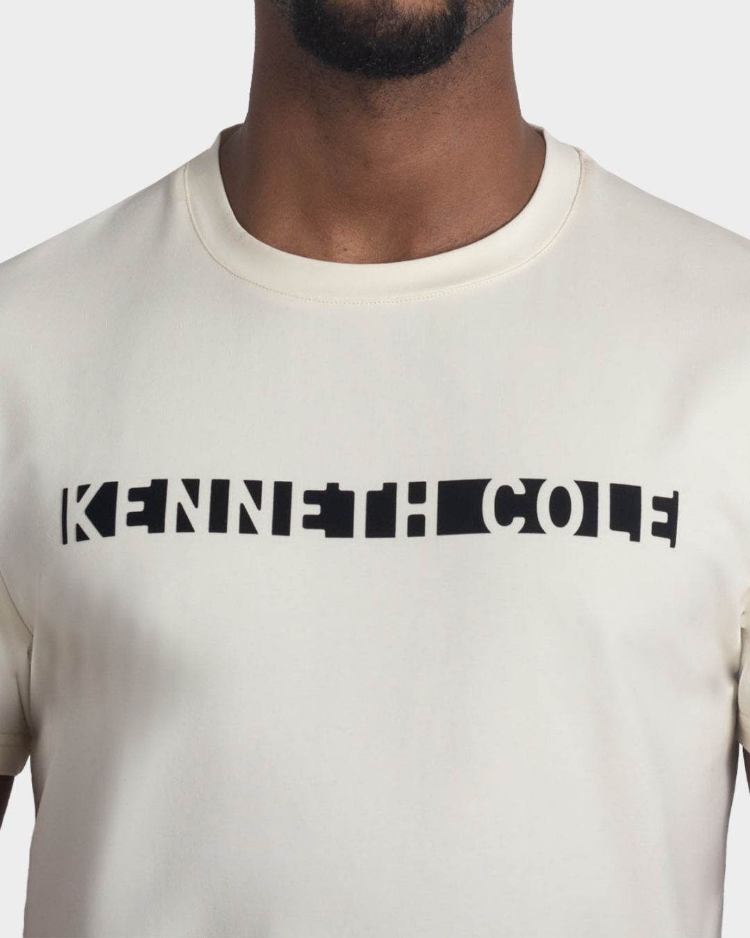 CAMISETA BEIGE KENNETH COLE DE CABALLERO