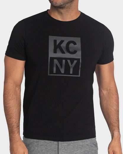 CAMISETA NEGRA KENNETH COLE DE CABALLERO