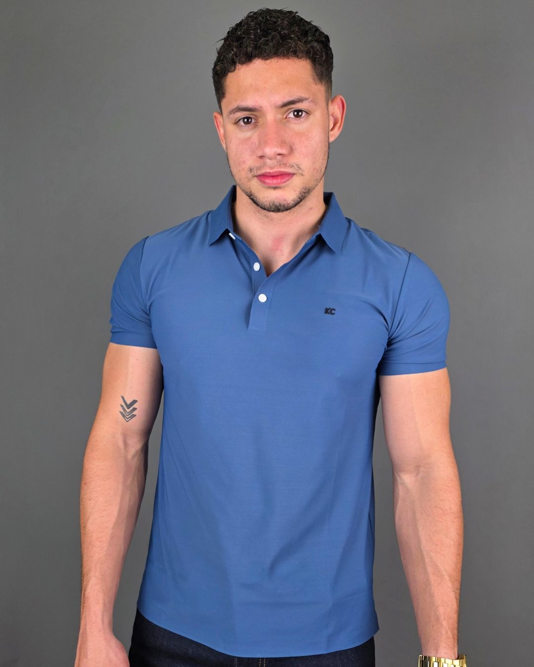 POLO KENNETH COLE TURQUESA PARA CABALLERO