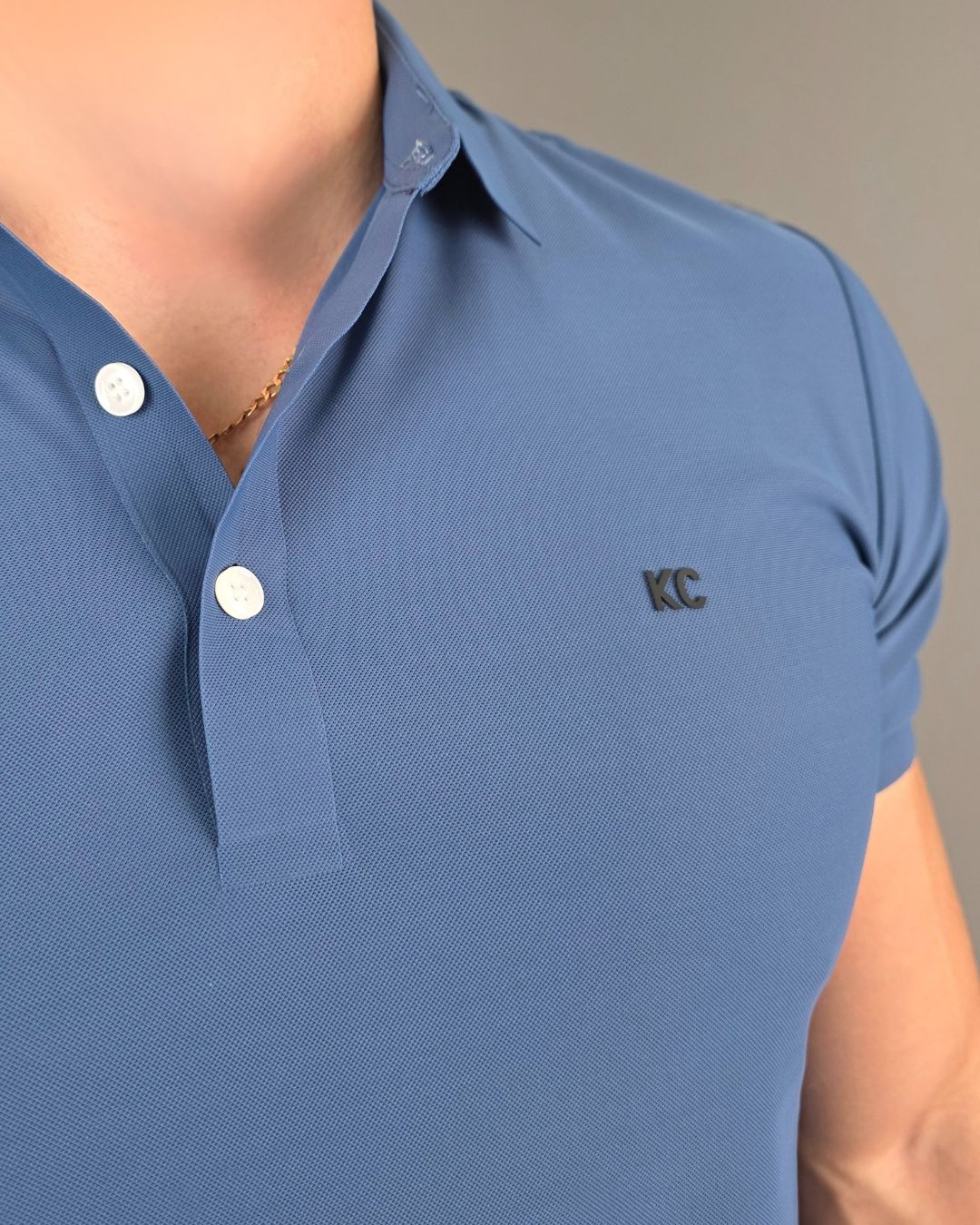 POLO KENNETH COLE TURQUESA PARA CABALLERO