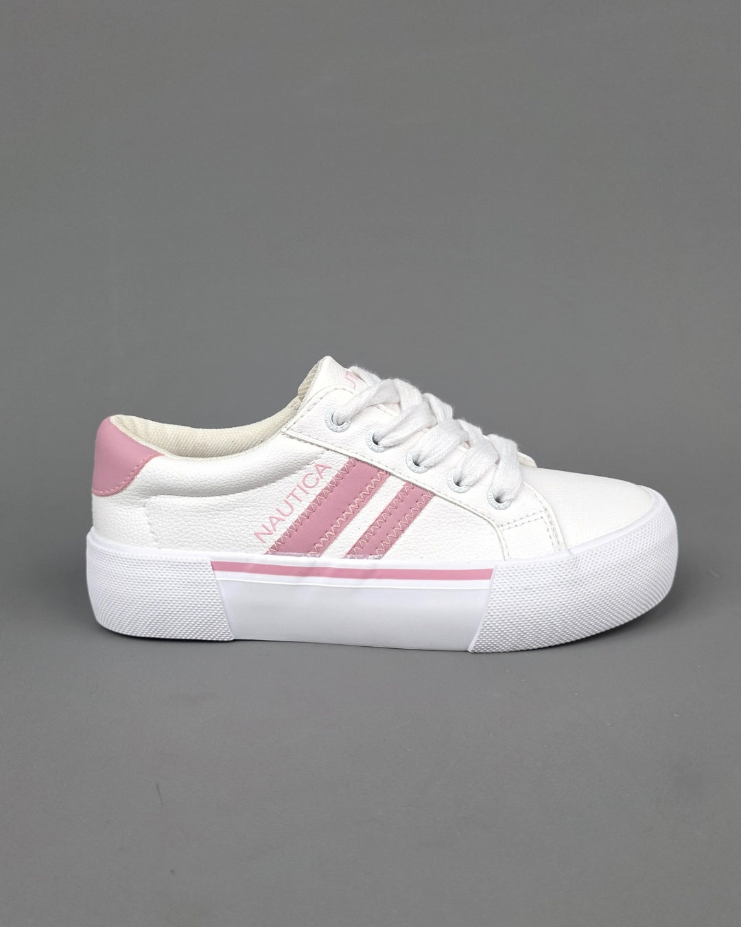 TENNIS NAUTICA BLANCAS PARA NIÑA